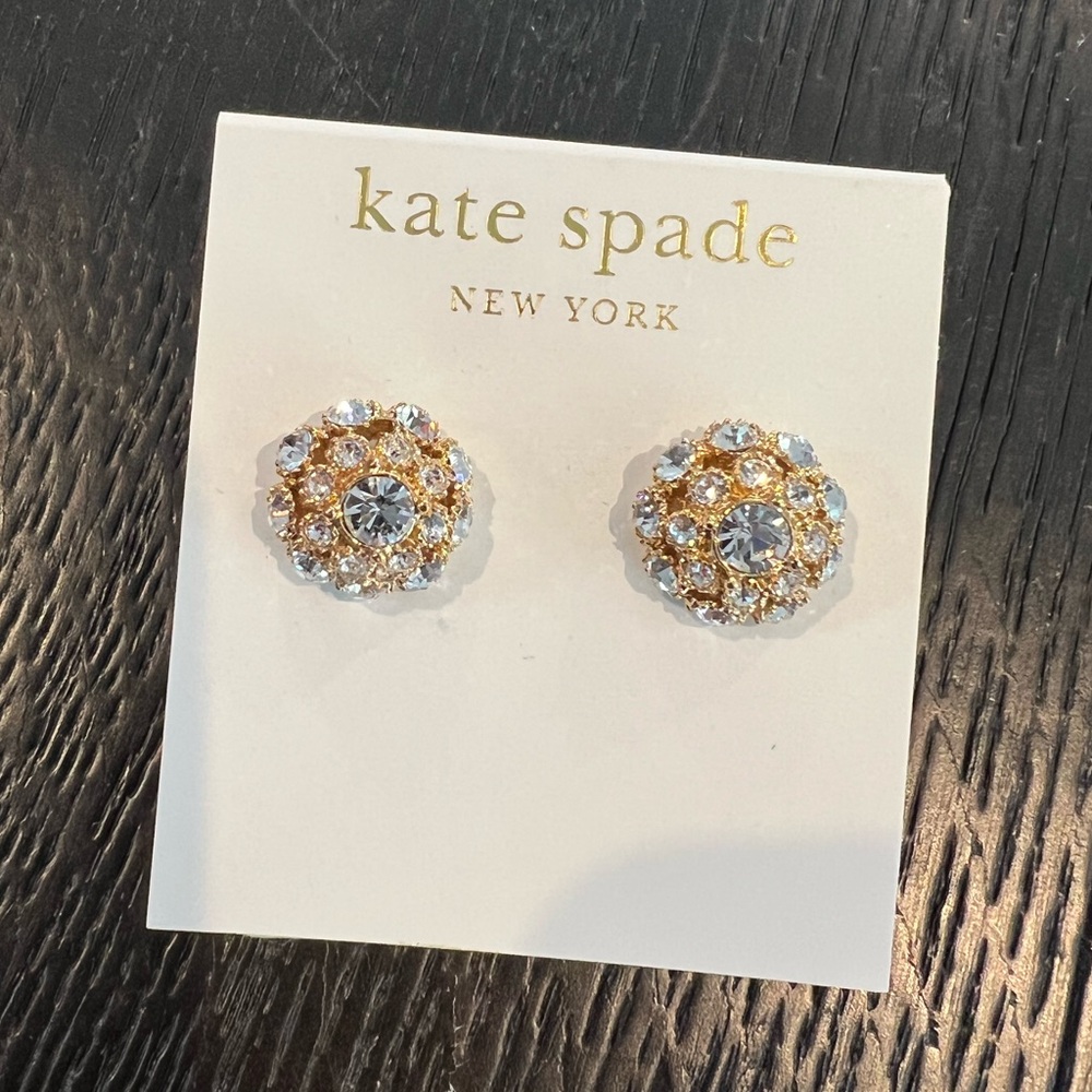 Kate Spade New York Crystal Cluster Stud Earrings